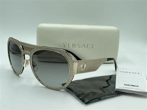 Versace Sunglasses Mod. 2175 VE2175 1252/11 Gold/ Gray 